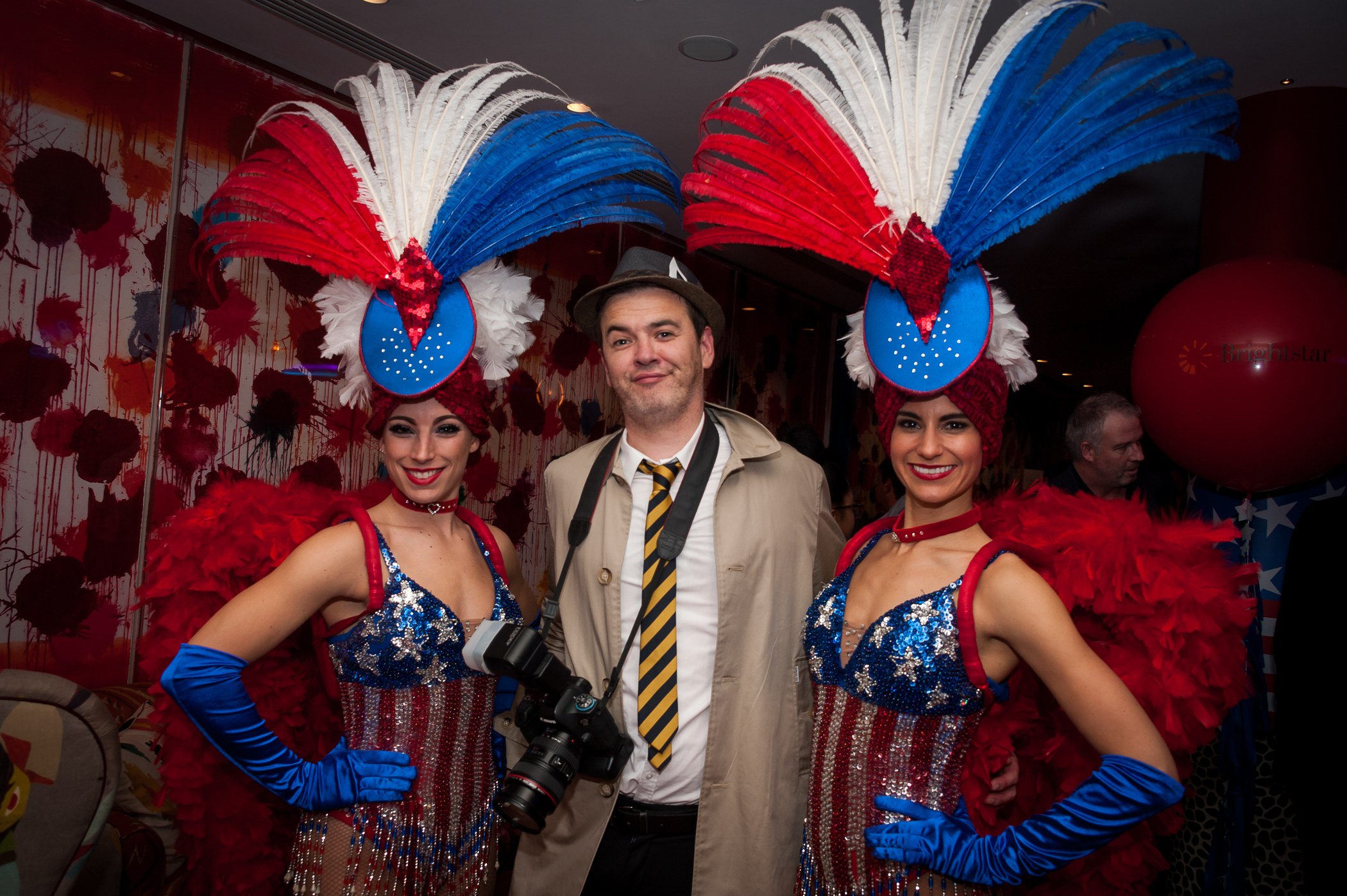 Party in the USA themed corporate event